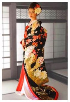 Kimono Uchikake el traje de boda tradicional