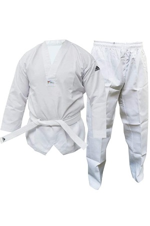 kimono taekwondo adidas blanco